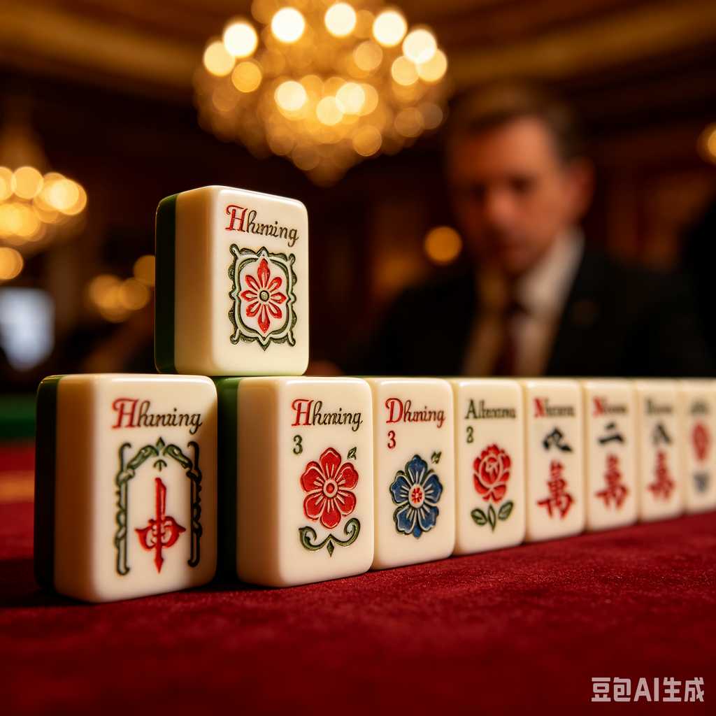 water resistant print mahjong tiles